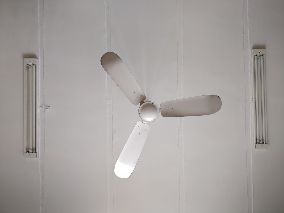 Plafondventilator met lamp slaapkamer